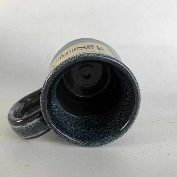 Deneen Pottery All Energy Solar Gray Drip Coffee Mug - Picture 5 of 6